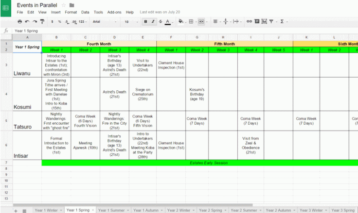 EventsInParallel Screenshot